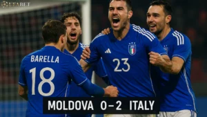 มอลโดวา 0-2 อิตาลี