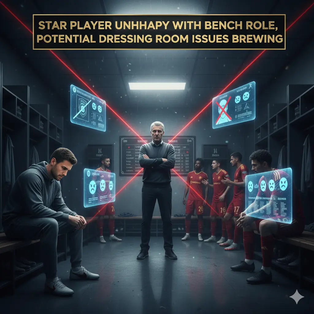 unhappy-star-benched